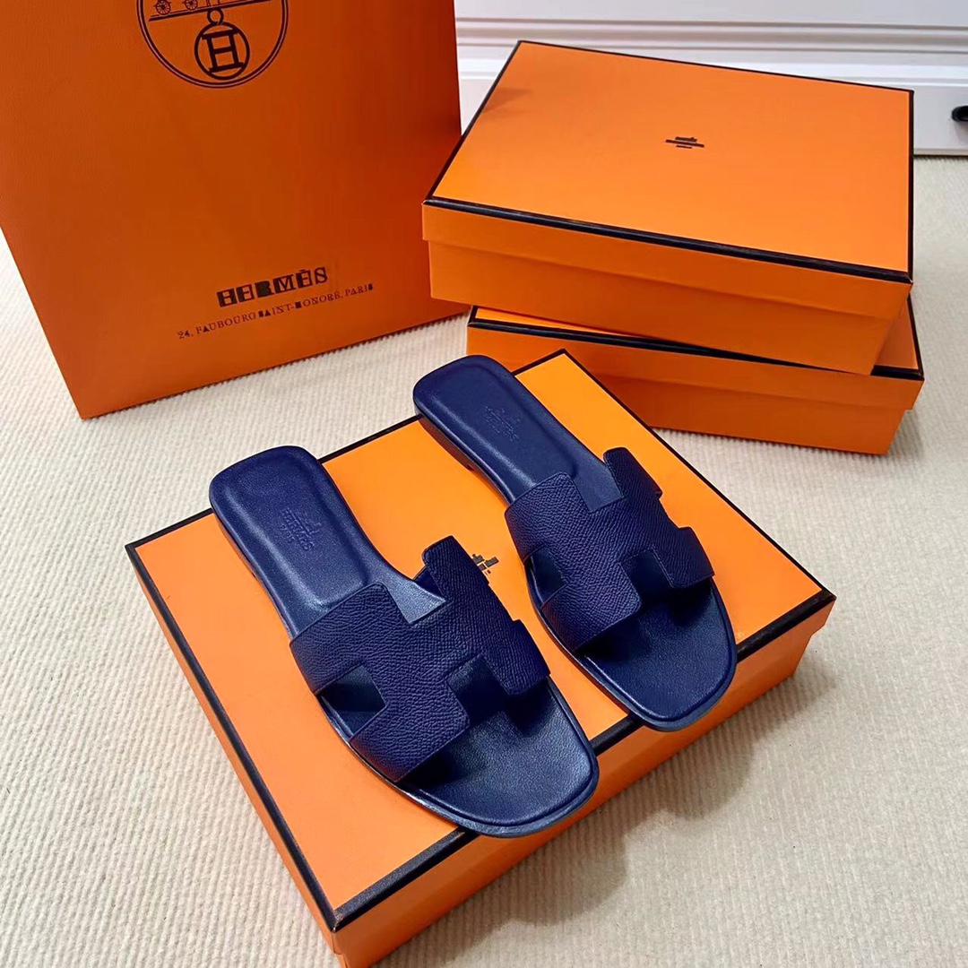 에르메스 올수공 오란 슬리퍼 샌들 앱송 55